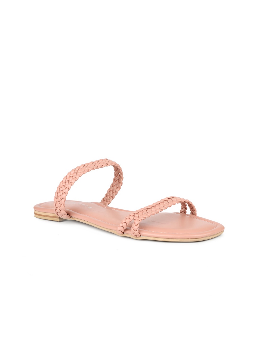 

DESIGN CREW Women Pink Open Toe Flats