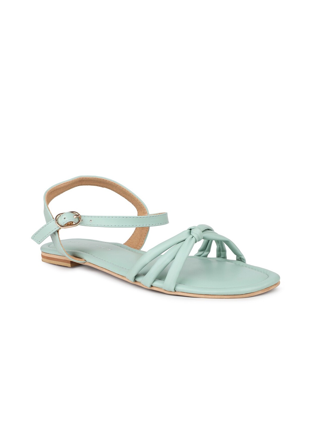 

DESIGN CREW Women Green Open Toe Flats