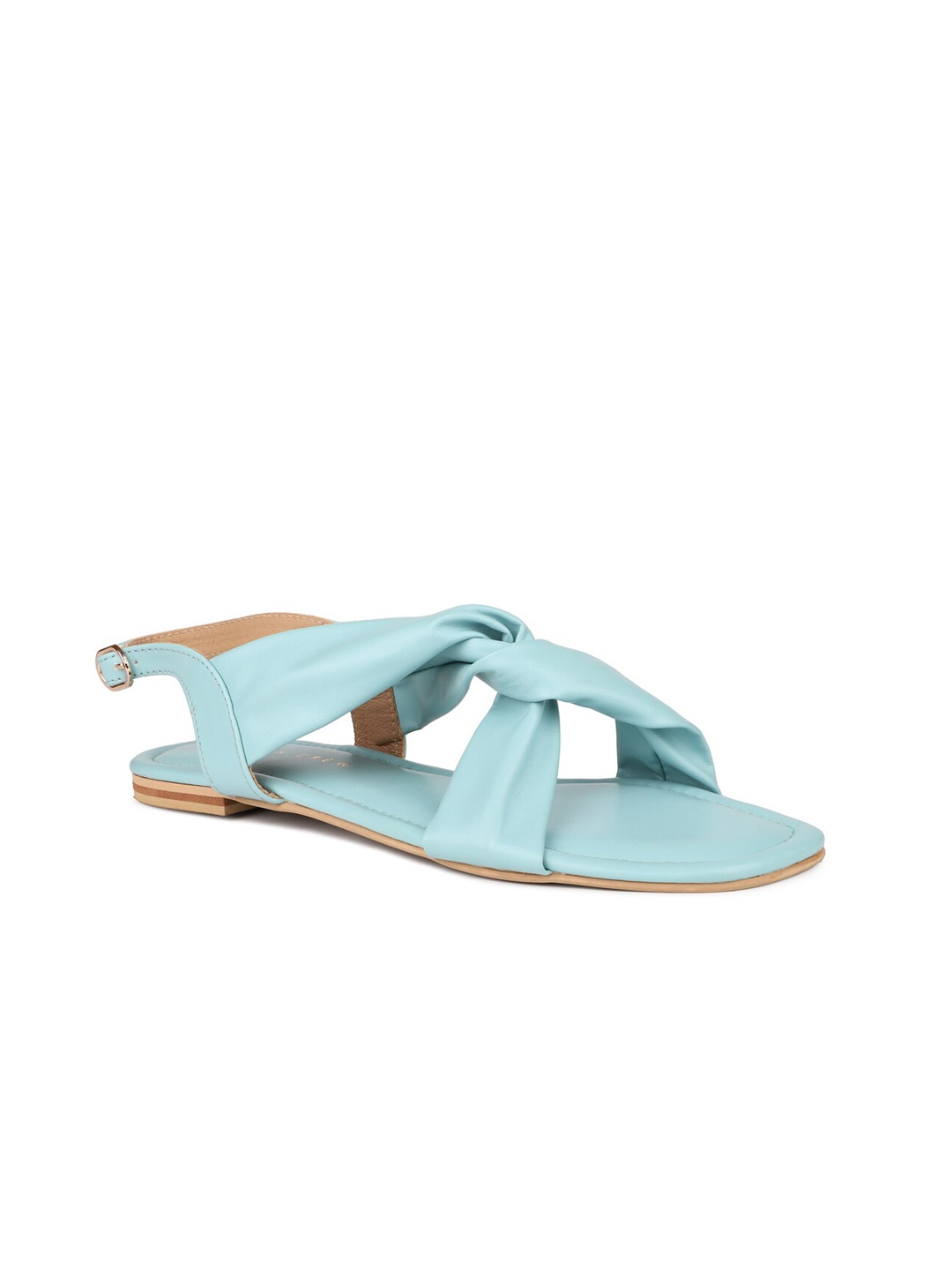 

DESIGN CREW Women Blue Open Toe Flats