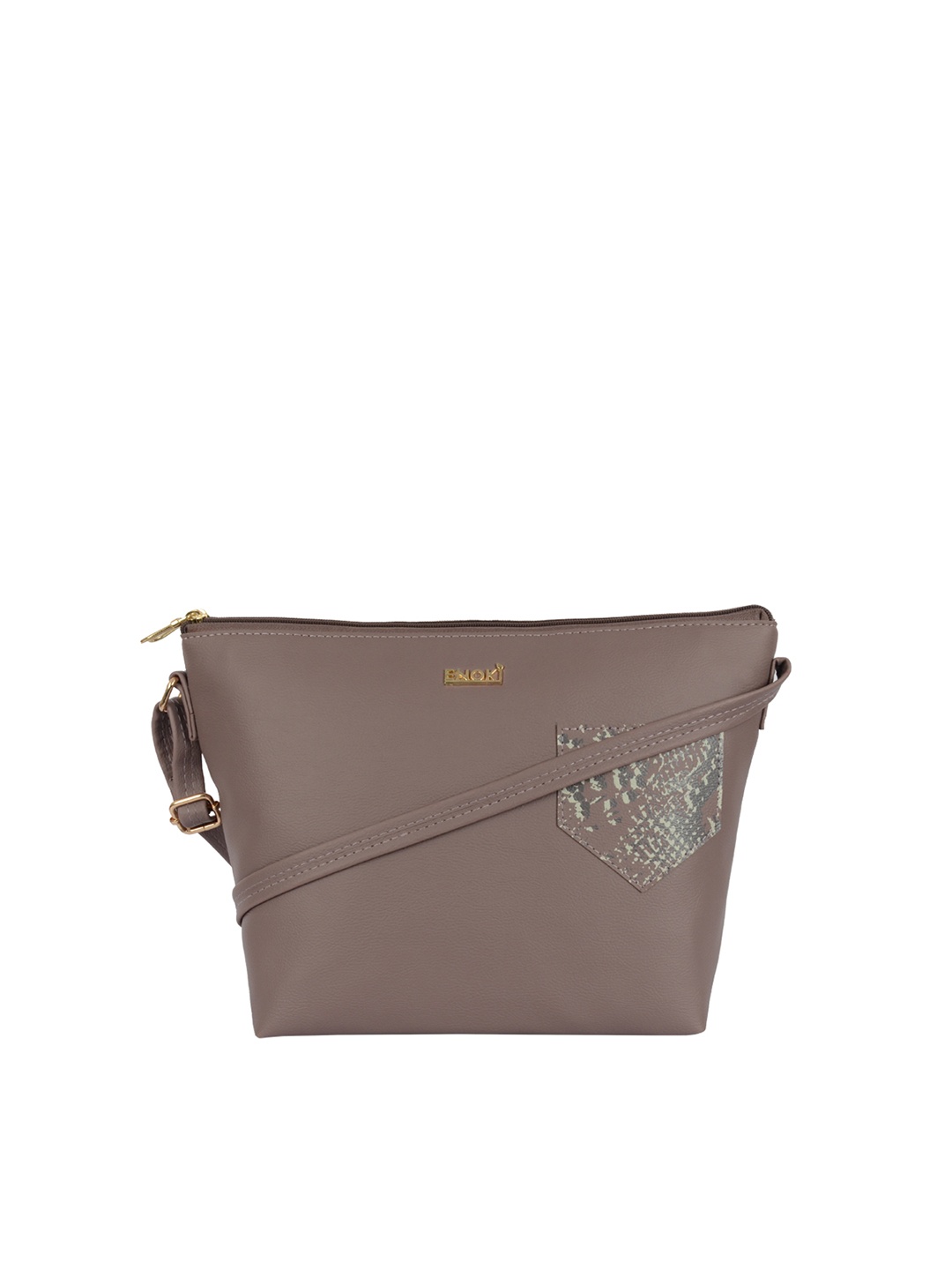 

ENOKI Purple Structured Sling Bag