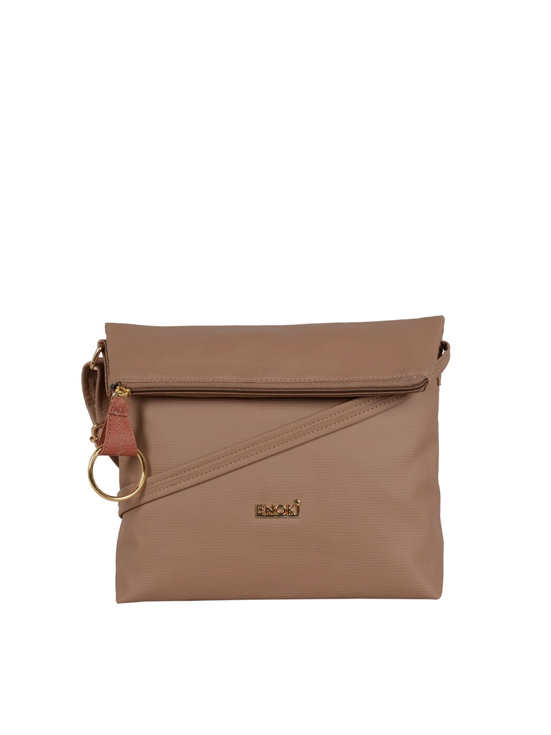 

ENOKI Beige Structured Sling Bag