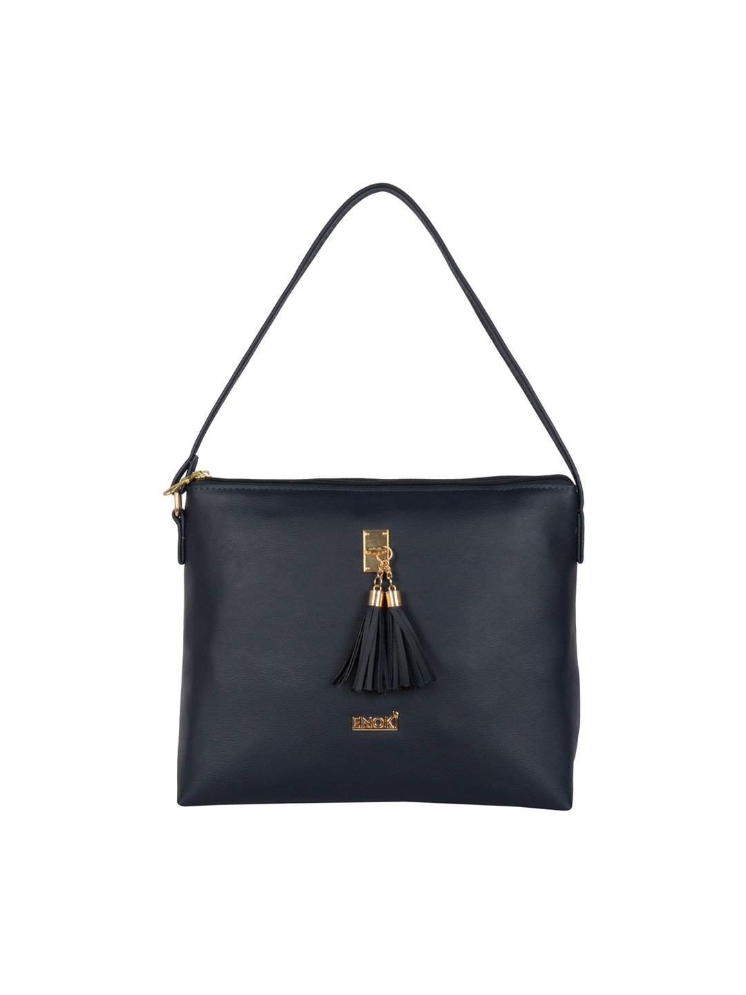 

ENOKI Blue Structured Handheld Bag