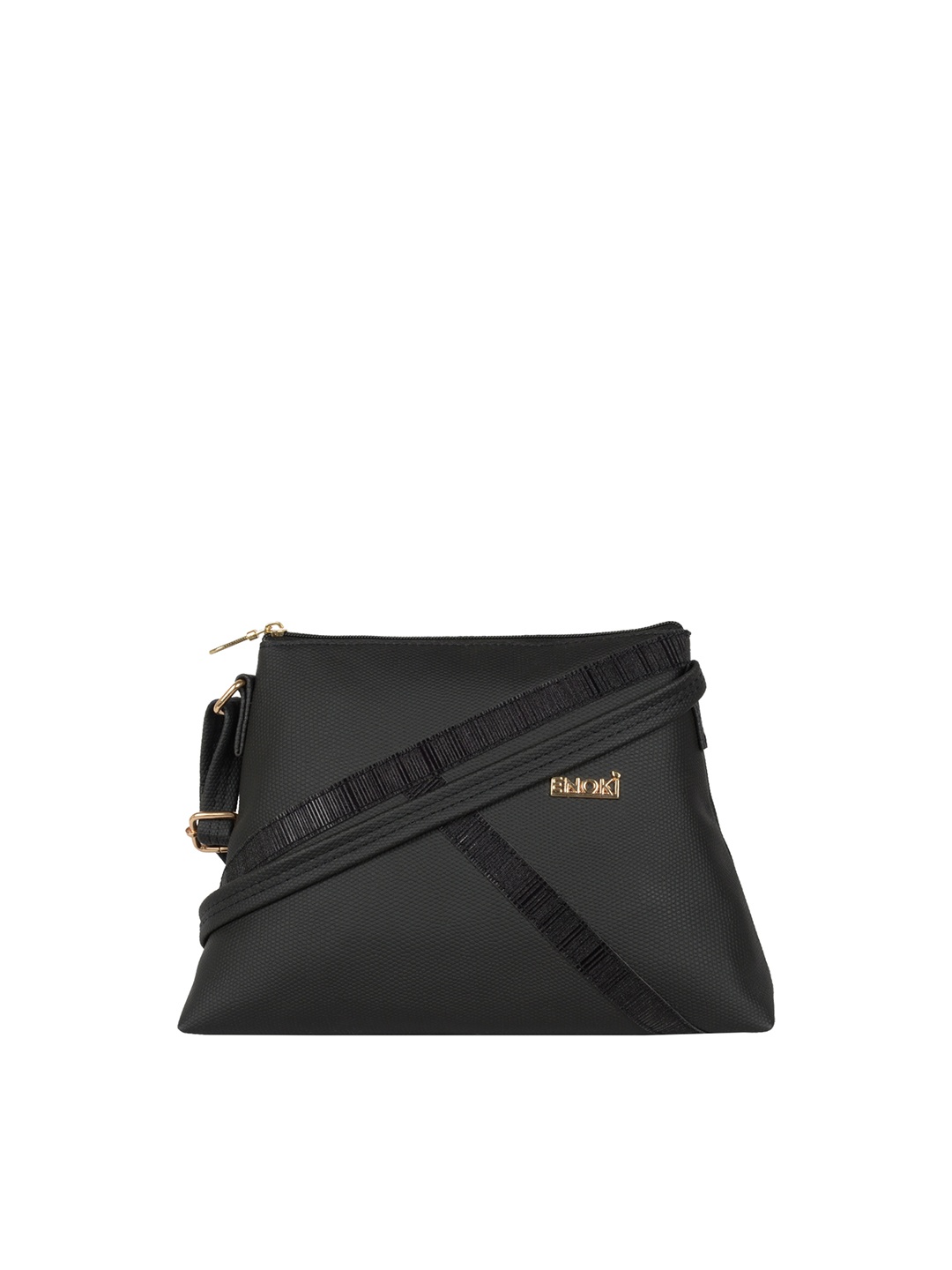 

ENOKI Black Structured Sling Bag