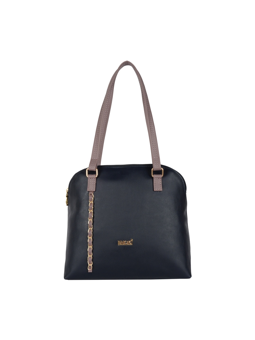 

ENOKI Blue Structured Shoulder Bag