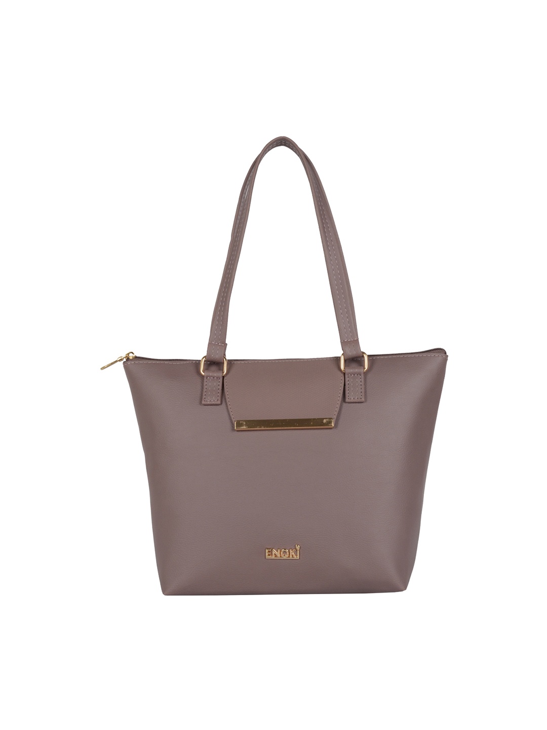 

ENOKI Purple Structured Shoulder Bag
