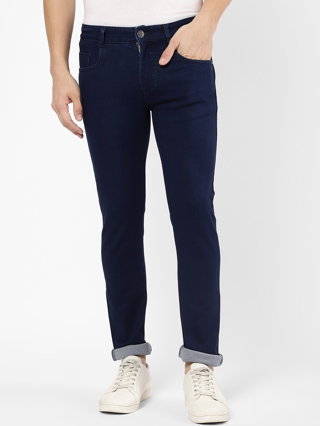 

R&B Men Blue Slim Fit Jeans