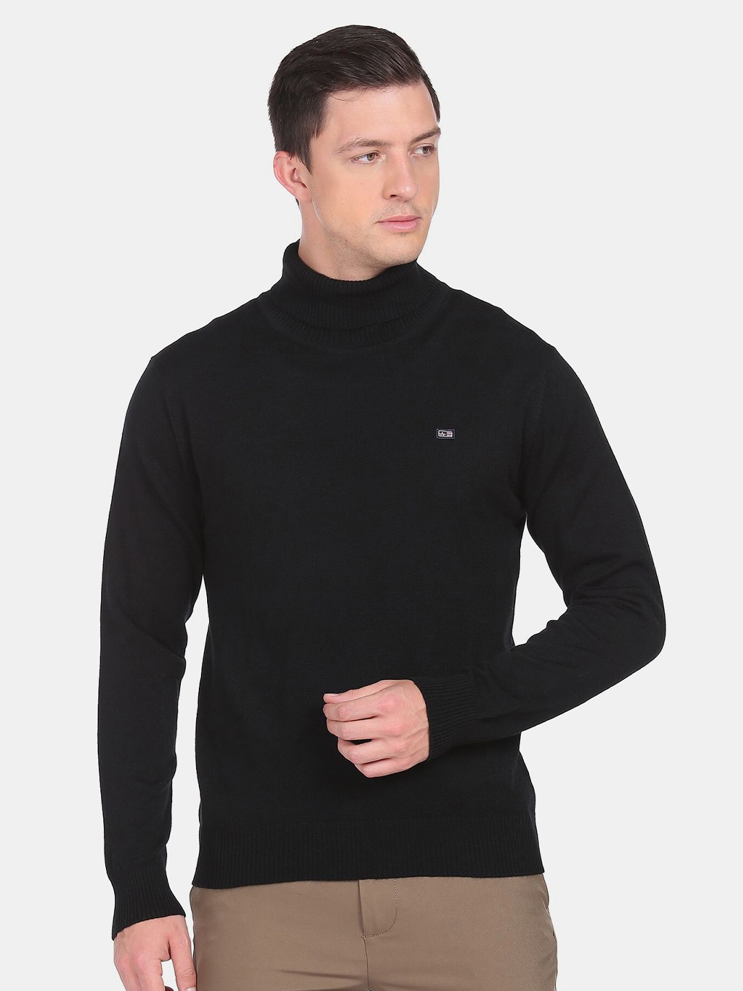 

Arrow Sport Men Black Pullover