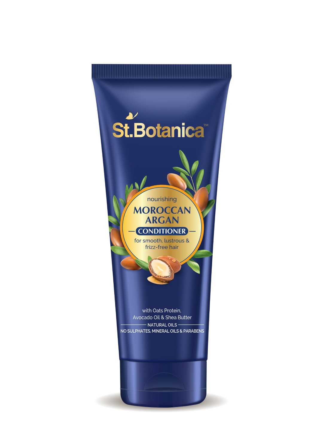 

St.Botanica Moroccan Argan Hair Conditioner with Natural Oils - 50 ml, Blue