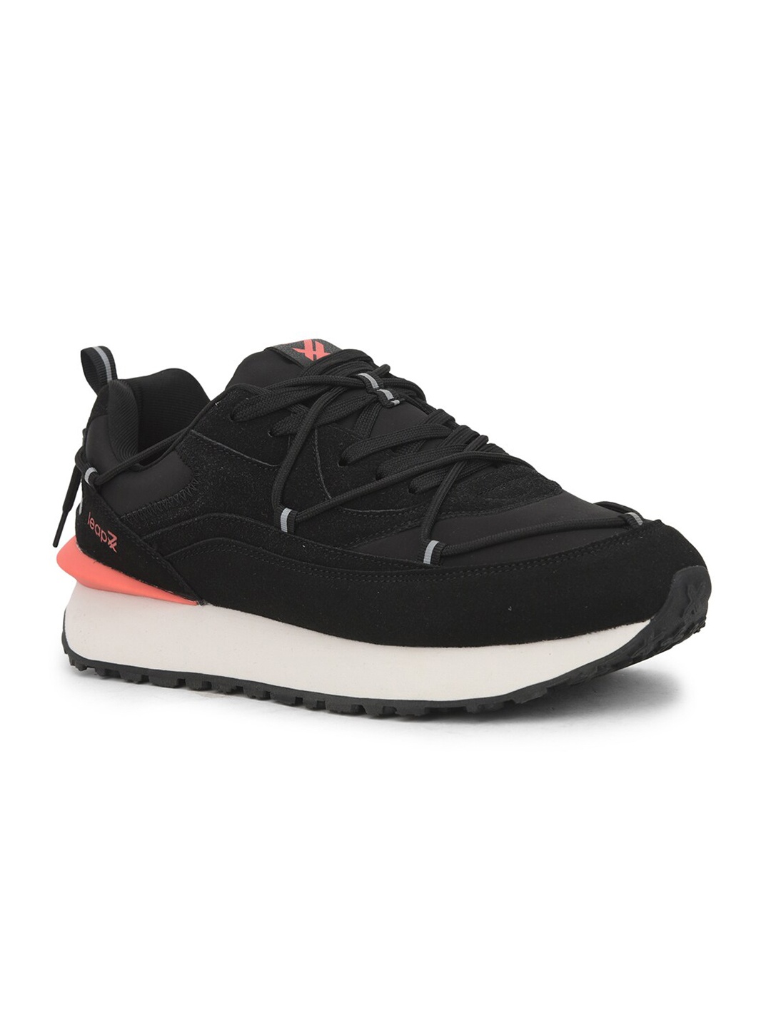 

Liberty Men Black Running Non-Marking Shoes