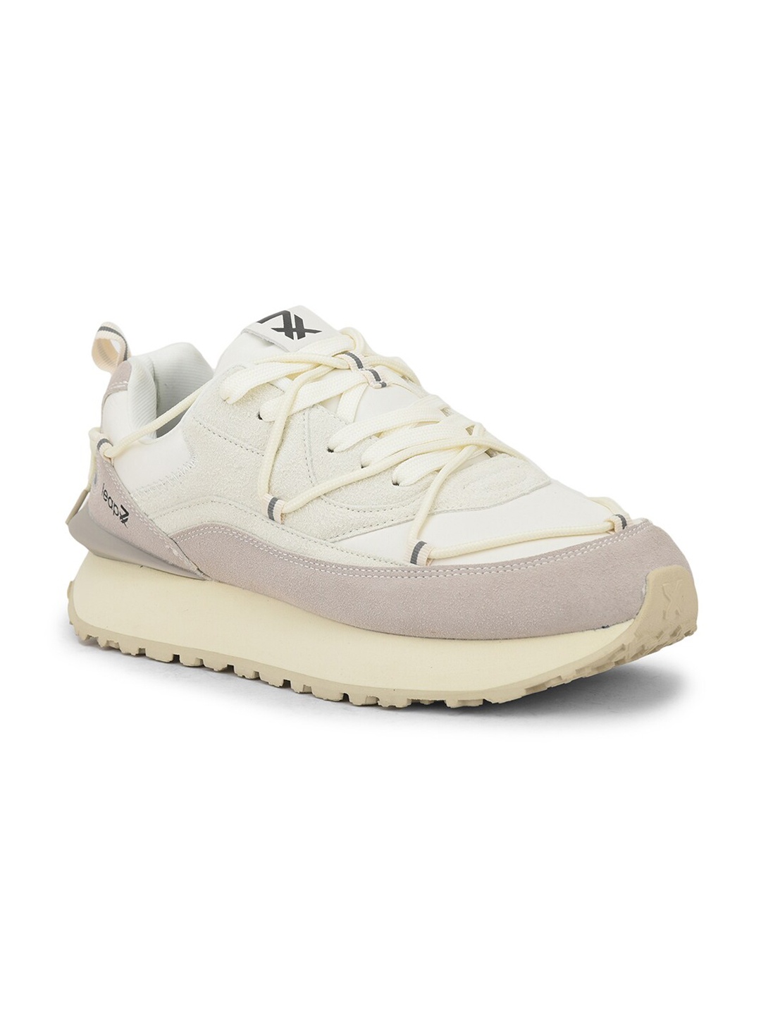 

Liberty Men White Running Non-Marking Shoes