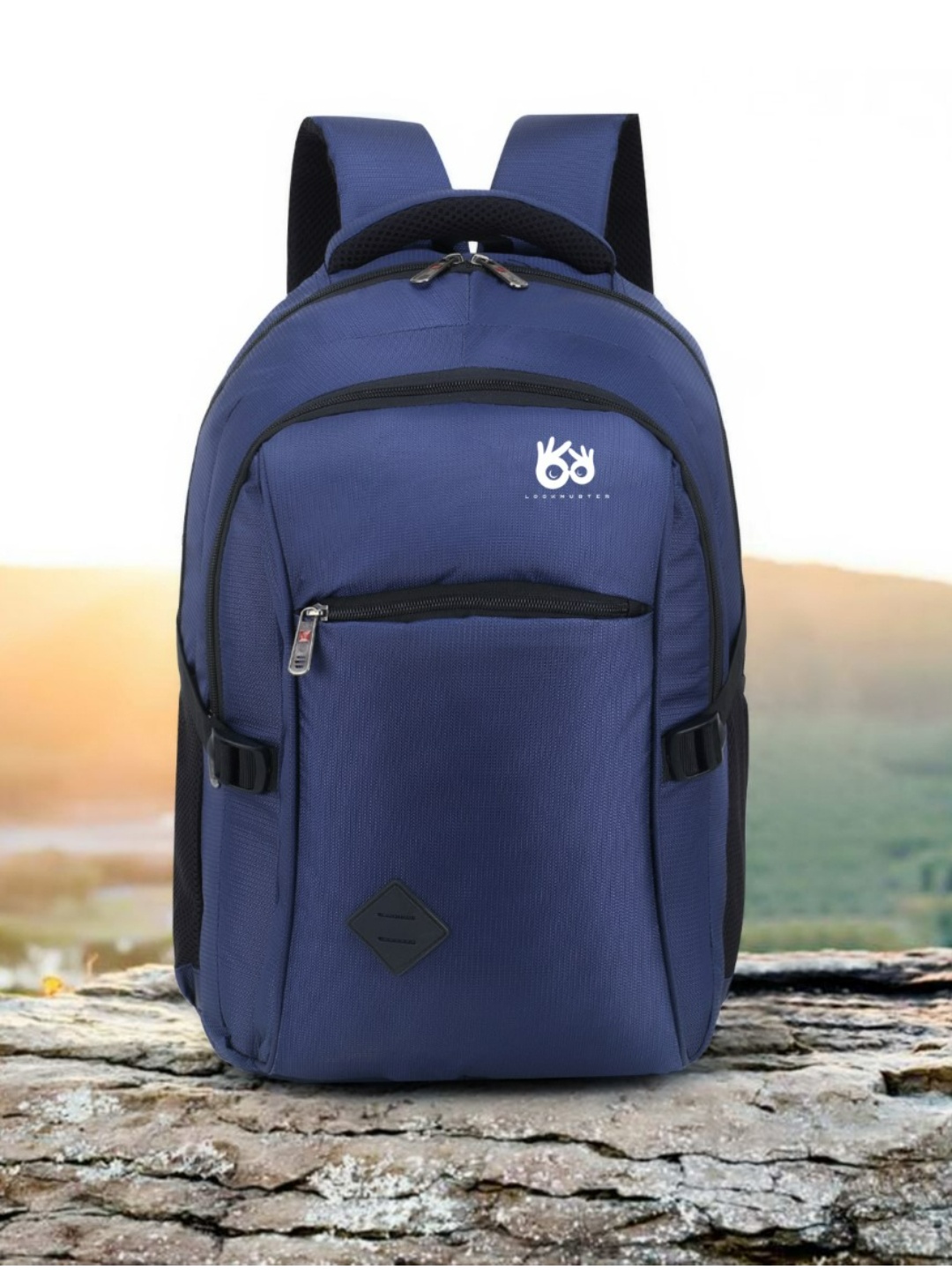 

LOOKMUSTER Unisex Blue Backpack