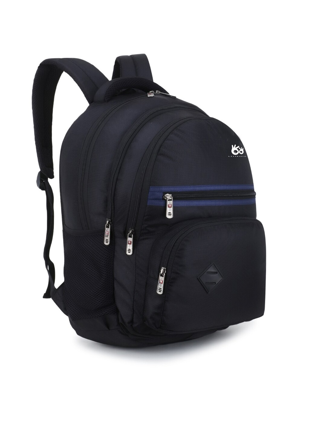 

LOOKMUSTER Unisex Black Solid Backpack