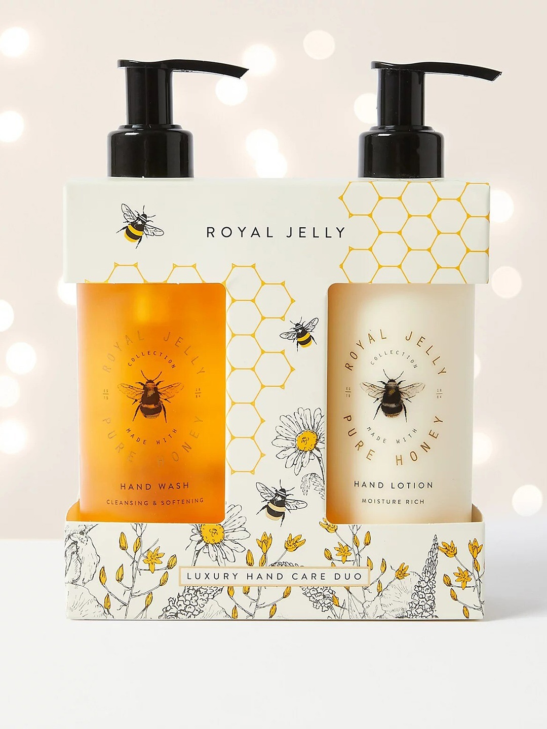 

Marks & Spencer Set of 2 Royal Jelly Pure Honey Hand Wash & Lotion, Cream