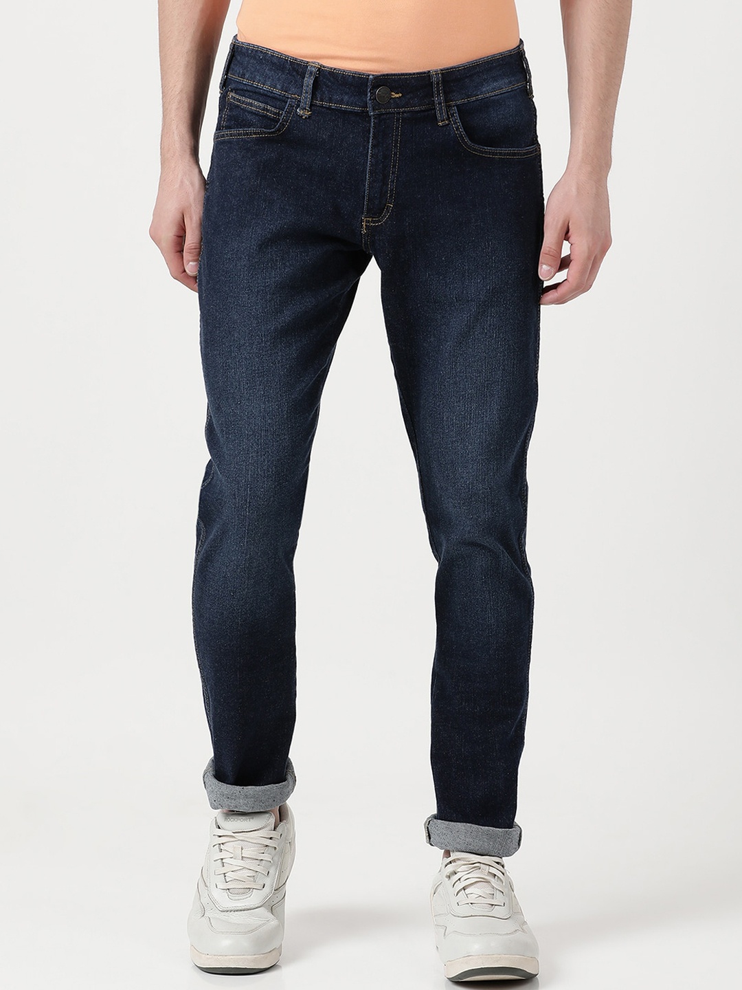 

Wrangler Men Blue Vegas Skinny Fit Low-Rise Light Fade Stretchable Jeans