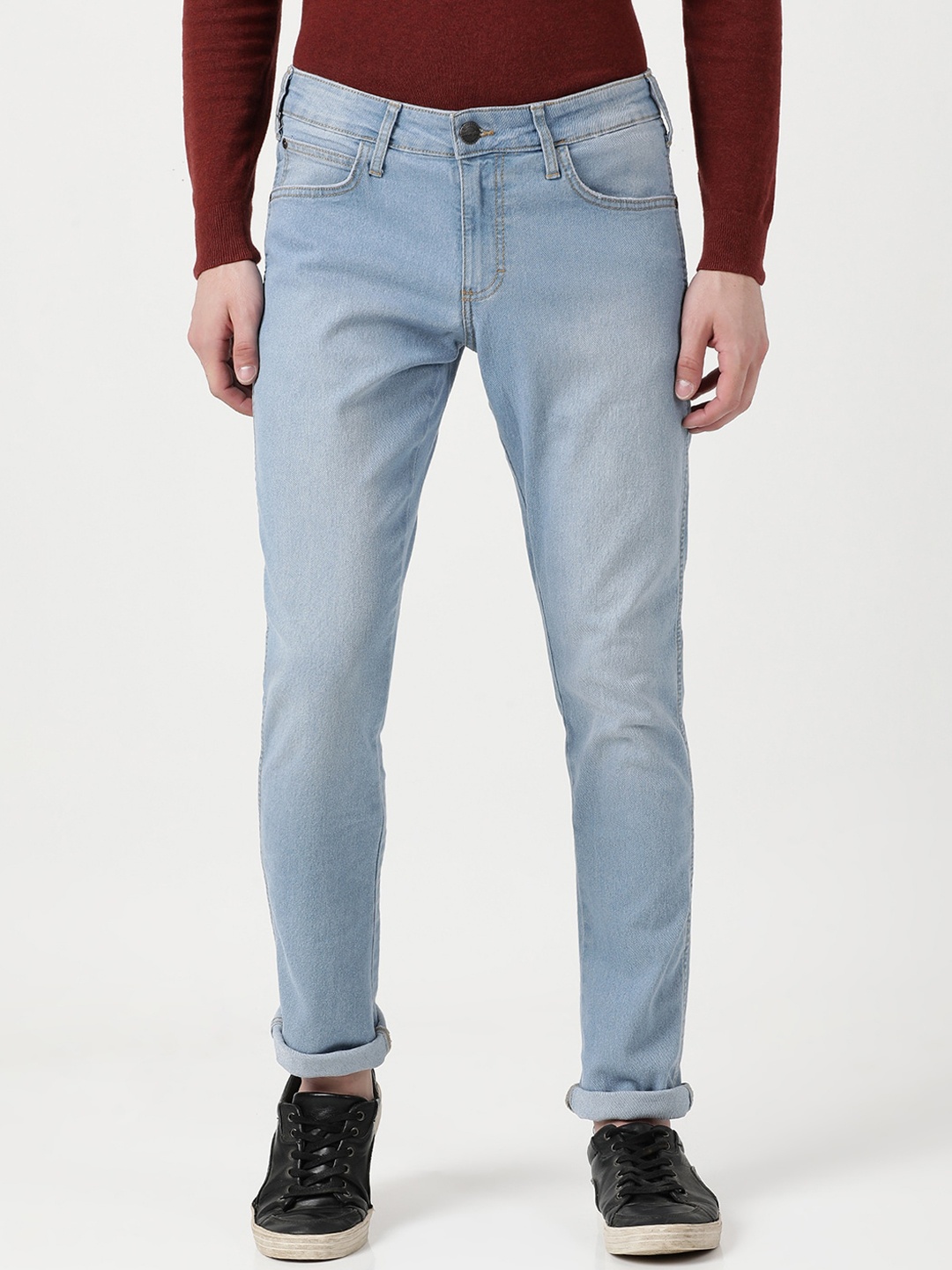 

Wrangler Men Blue Vegas Skinny Fit Heavy Fade Stretchable Jeans