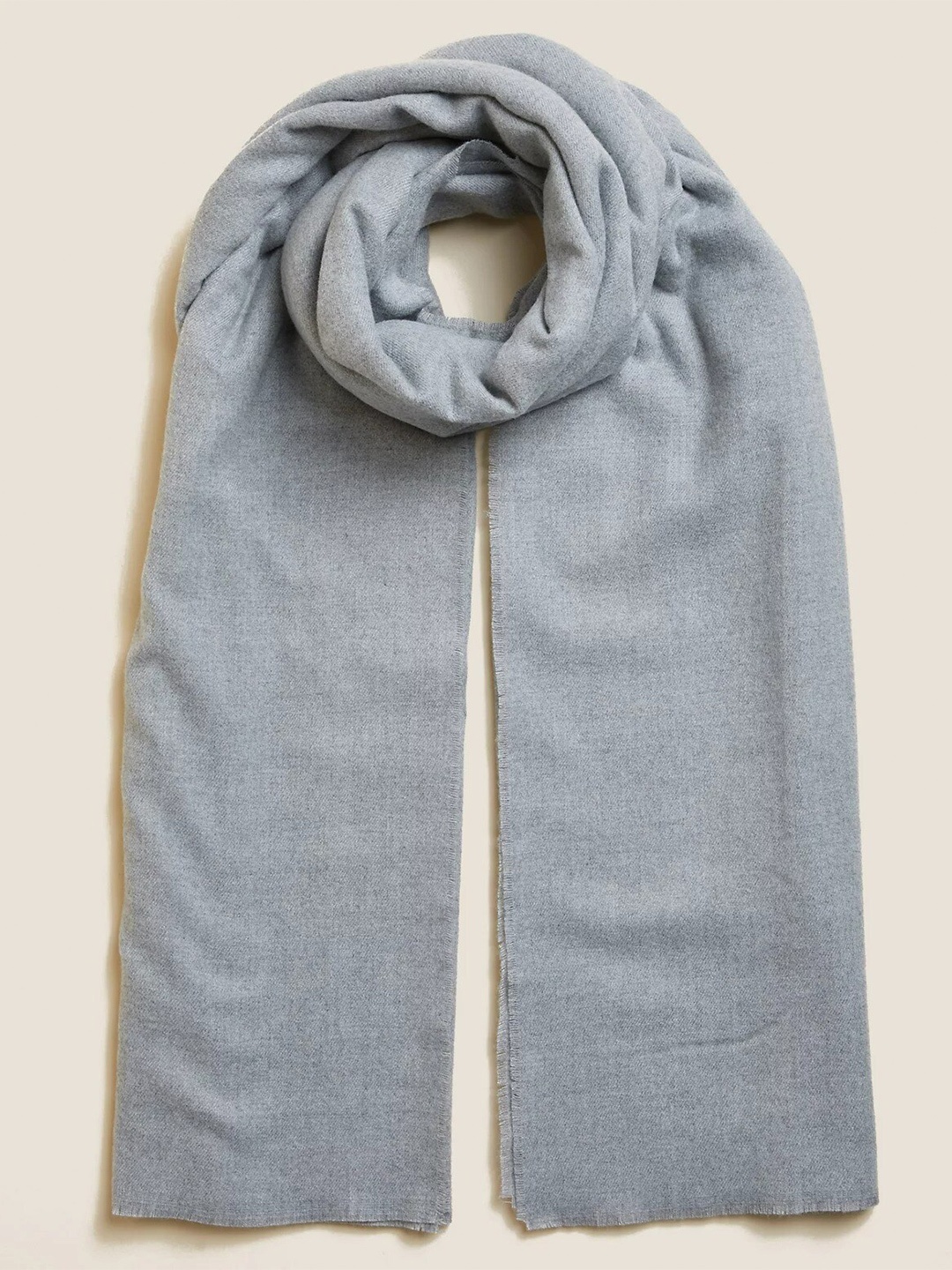 

Marks & Spencer Women Grey Blanket Scarf