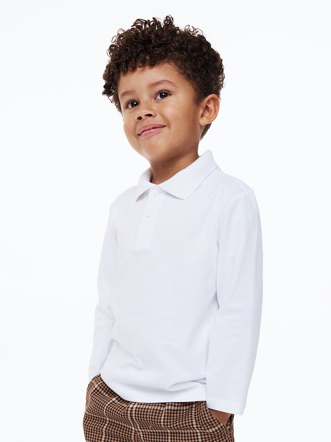 

H&M Boys Blue & White 2-Pack Cotton Jersey Polo Shirts