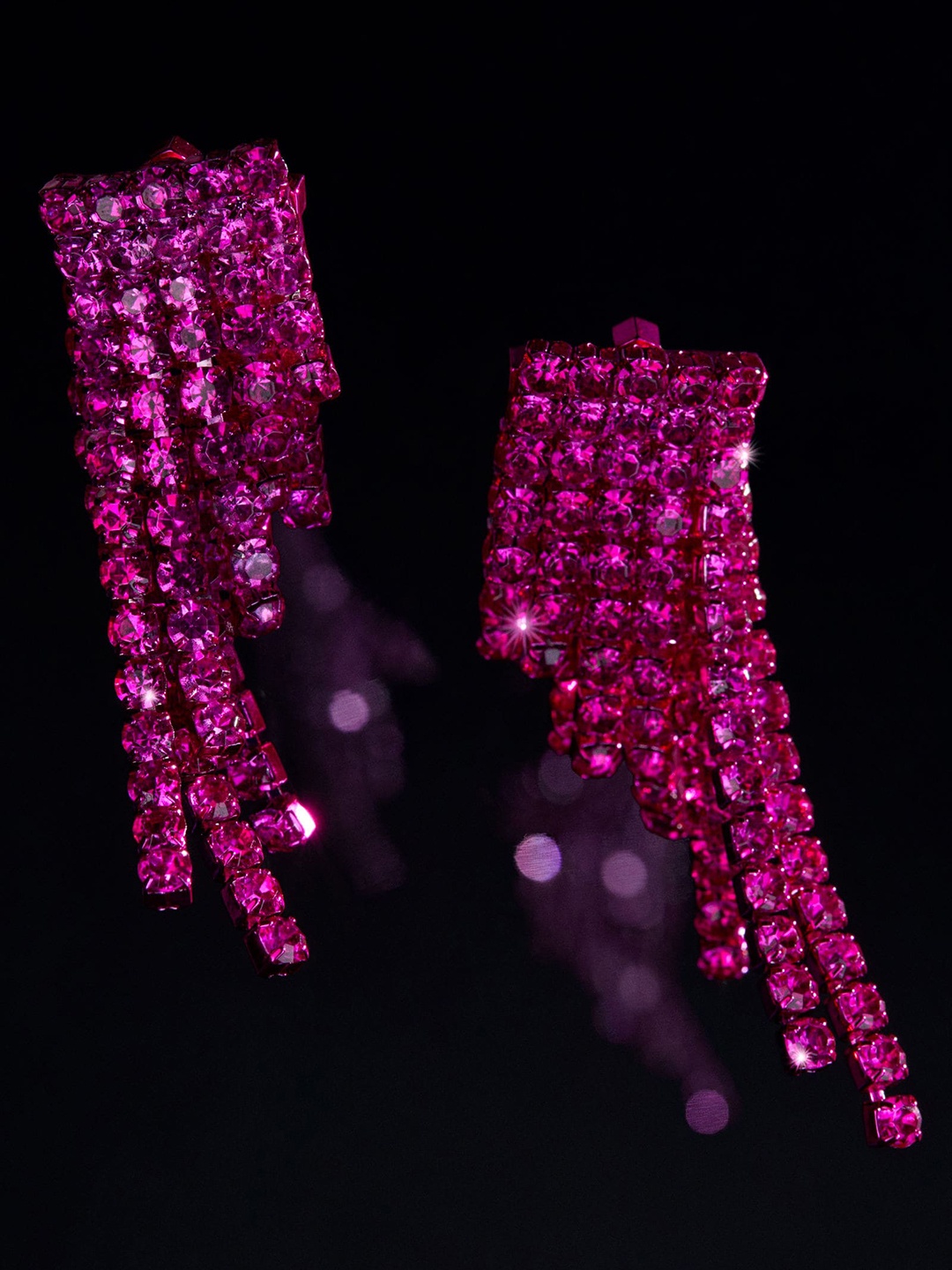 

H&M Women Pink Long Earrings