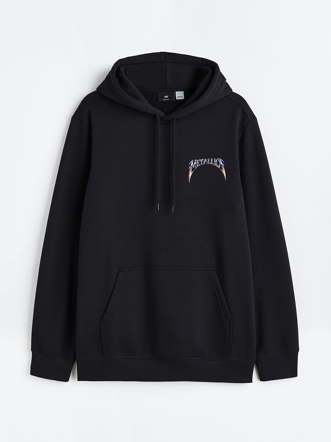 

H&M Men Black Regular Fit Hoodie