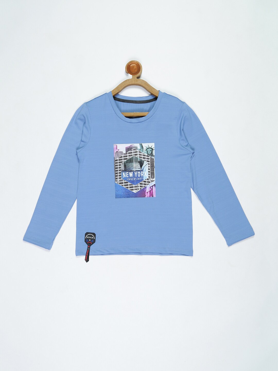 

V2 Value & Variety Boys Blue Graphic Printed Cotton Sweatshirt
