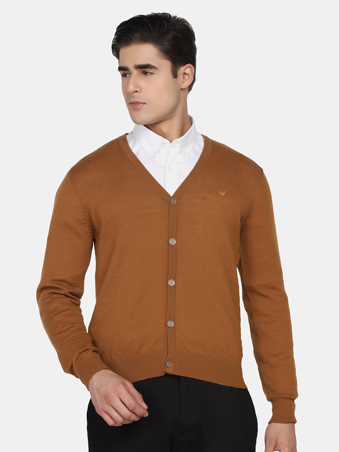 

Blackberrys Men Rust Cardigan