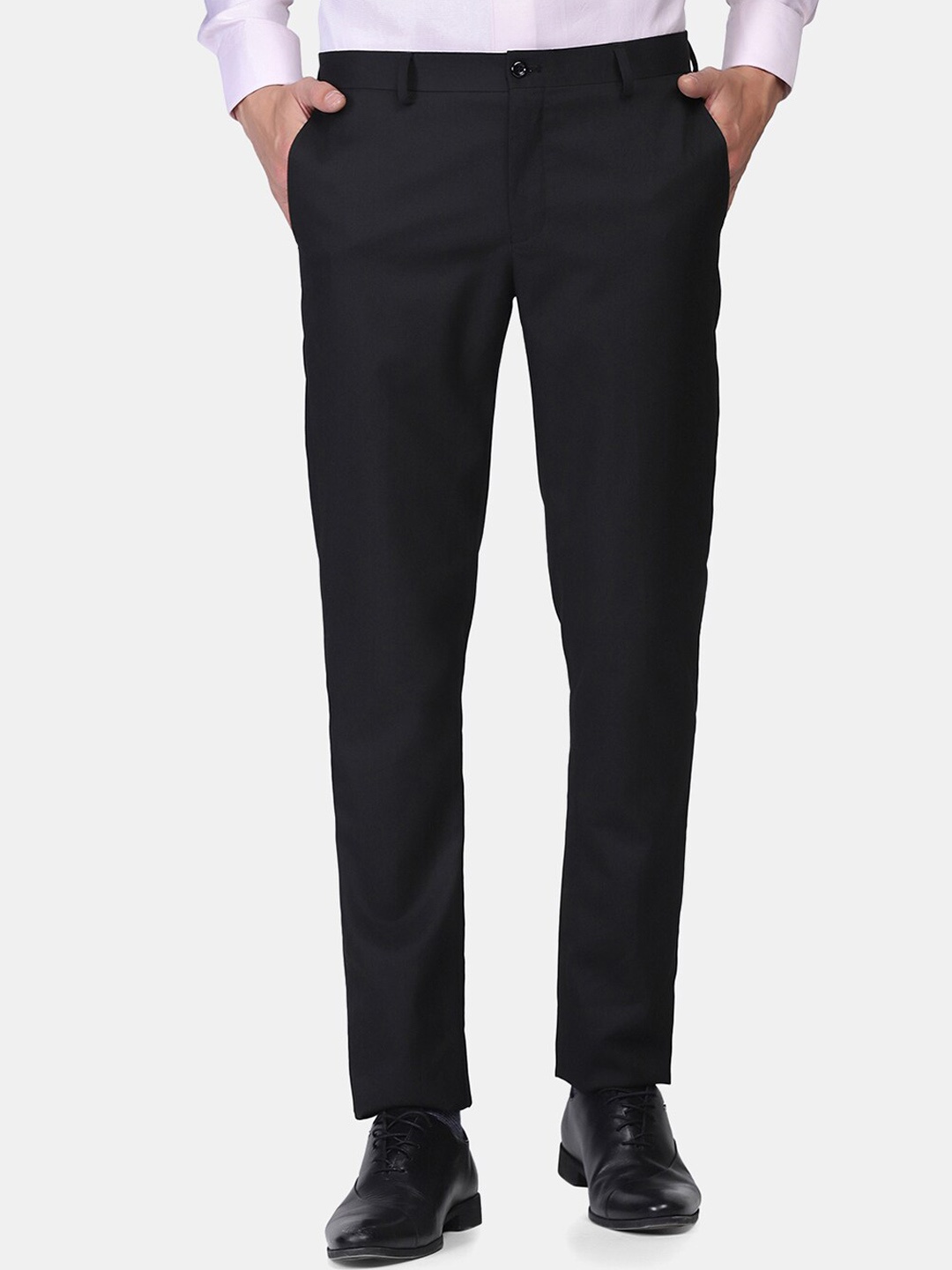 

Blackberrys Men Black Slim Fit Trouser