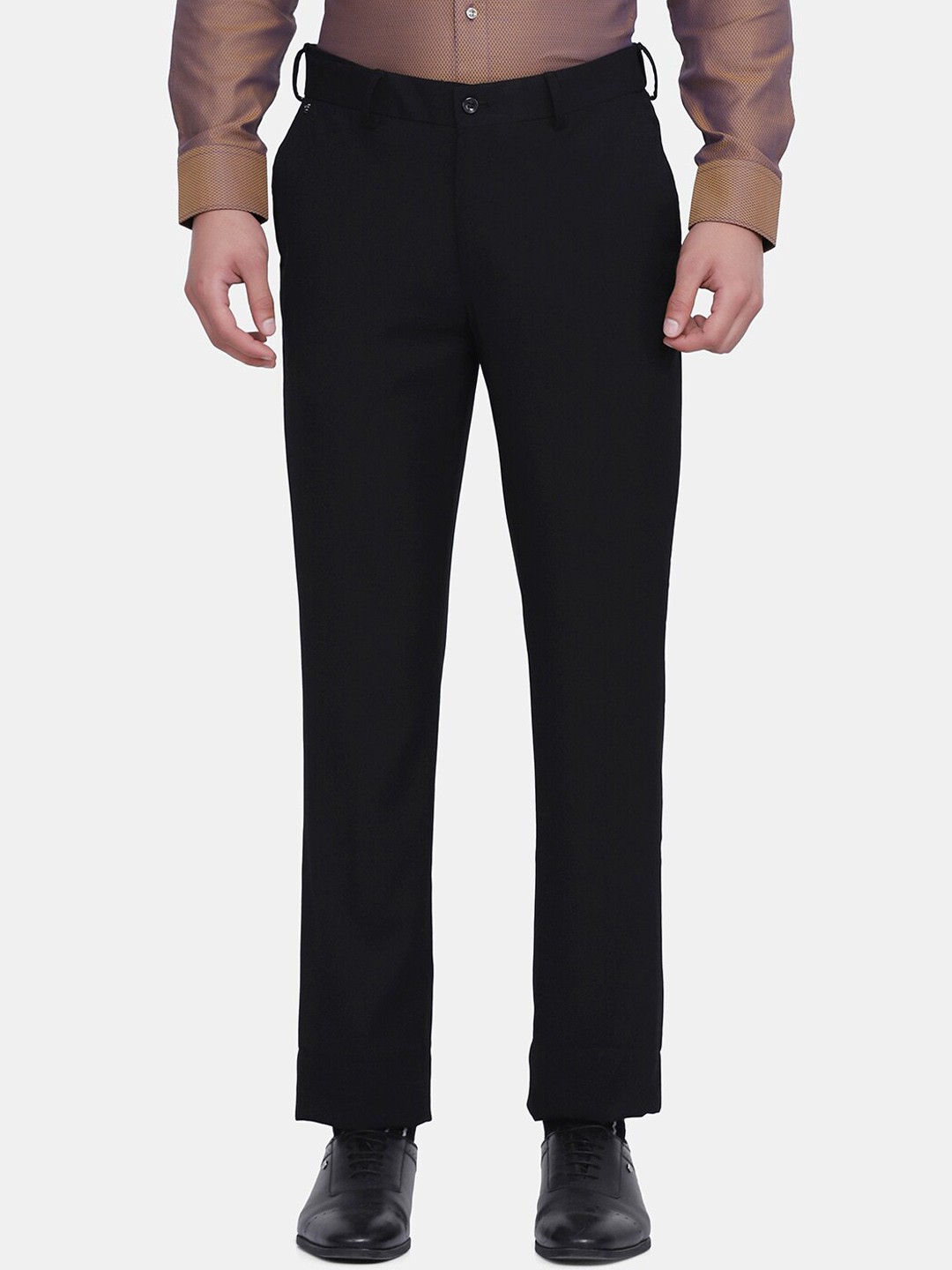 

Blackberrys Men Formal Trouser, Black