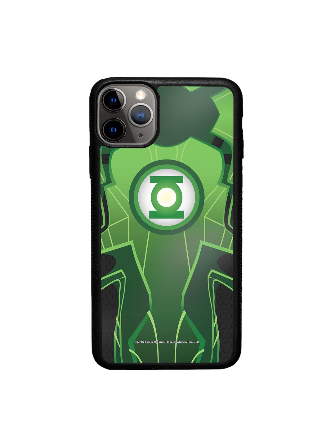 

macmerise Green Printed Suit up Lantern iPhone 11 Pro Bumper Case