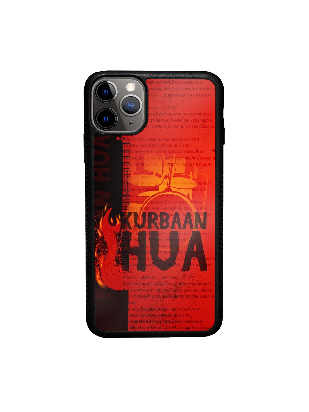 

macmerise Red & Black SK Baby Bloom Design iPhone 11 Pro Bumper Back Case