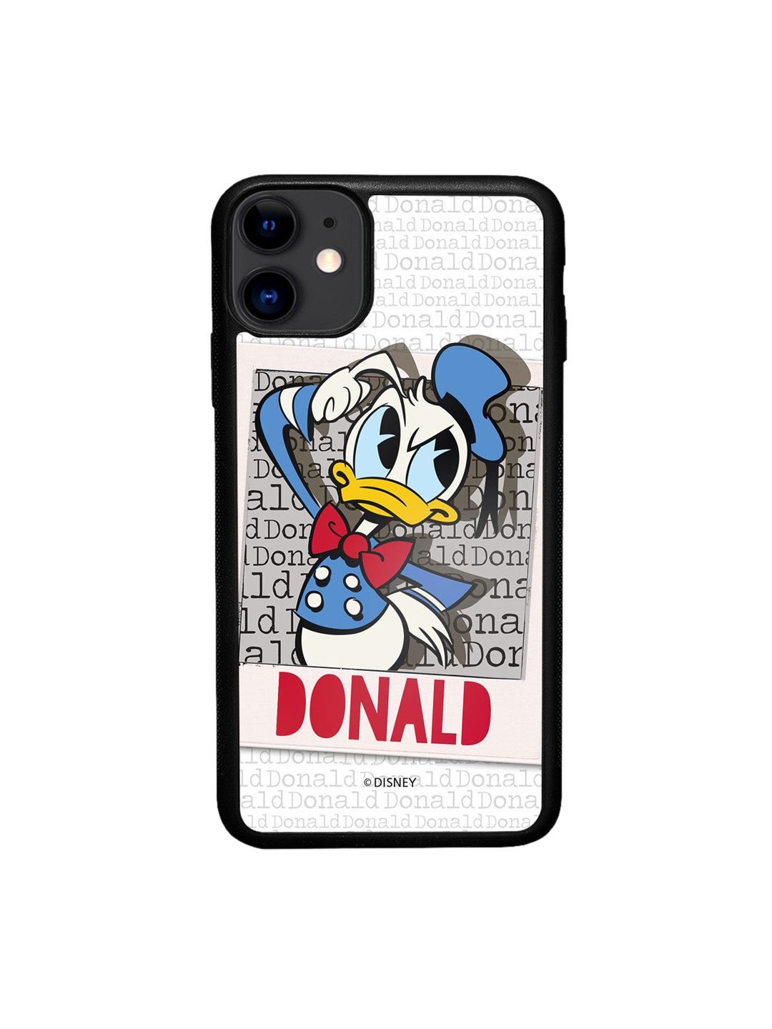 

macmerise White Hello Mr Donald Design iPhone 11 Bumper Phone Back Case