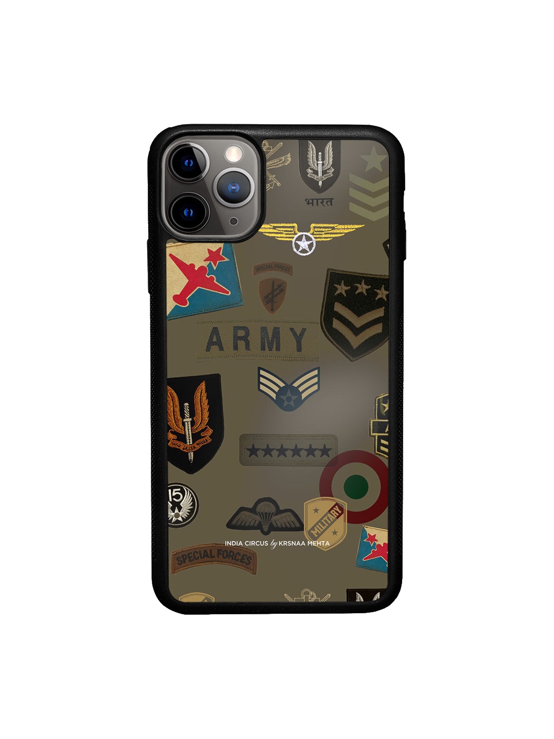 

Macmerise Olive Green Roger That Design Printed iPhone 11 Pro Back Case