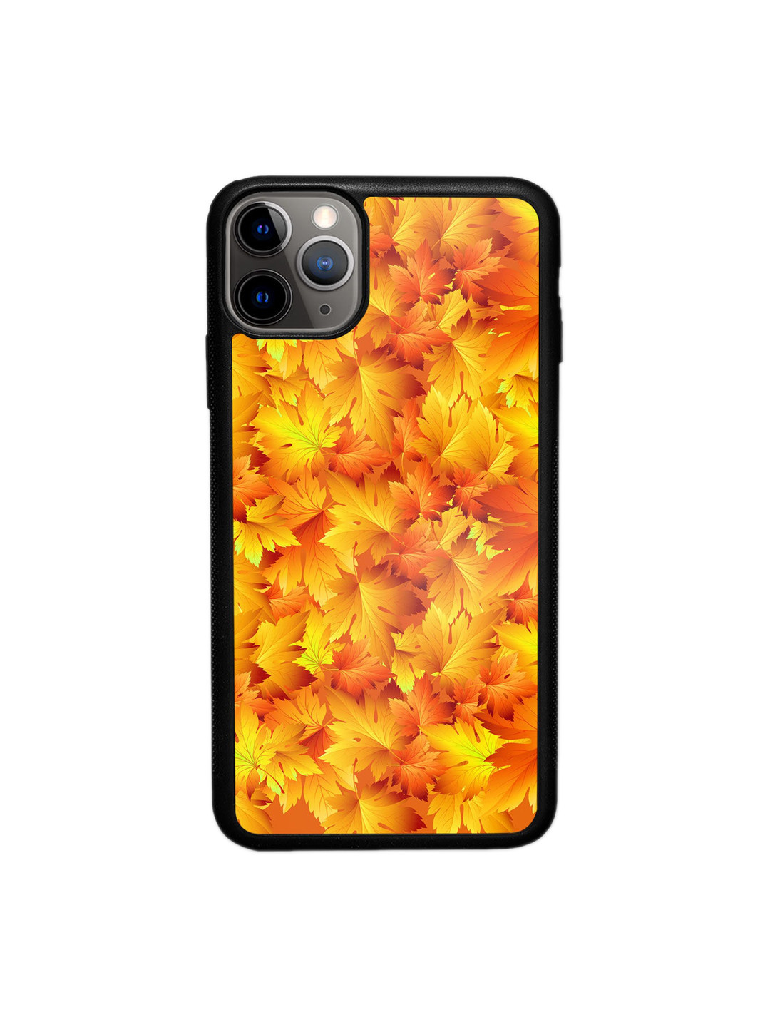 

macmerise Yellow Printed SK Autumn Time Design iPhone 11 Pro Bumper Phone Back Case