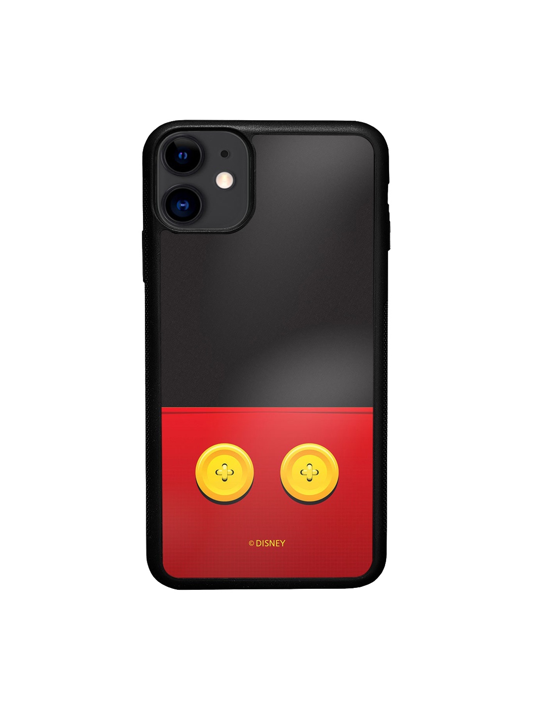 

macmerise Red & Black Printed Classic Mickey Design iPhone 11 Phone Back Case
