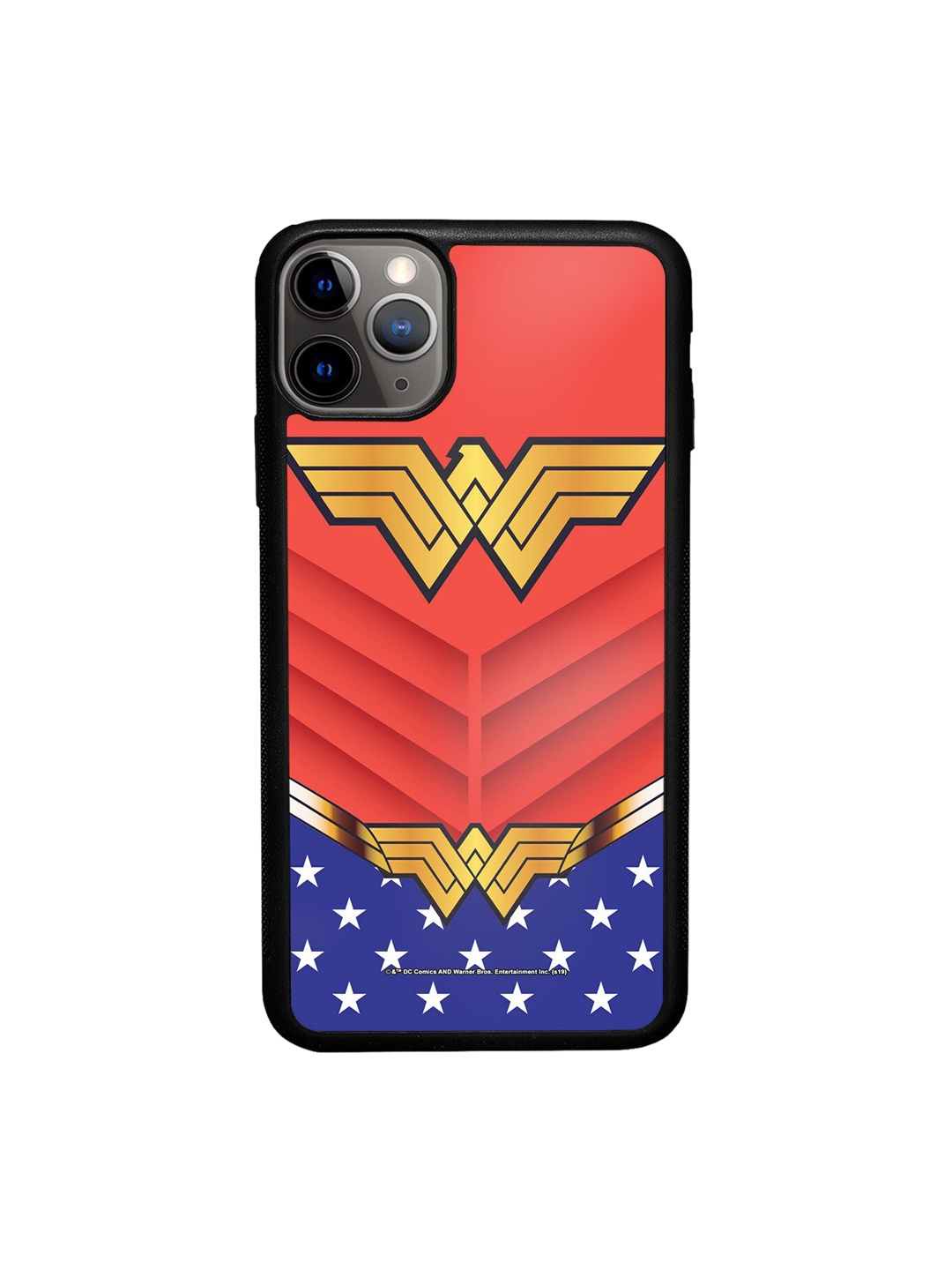 

macmerise Red & Blue Suit up Wonder Woman Design Printed iPhone 11 Pro Back Case