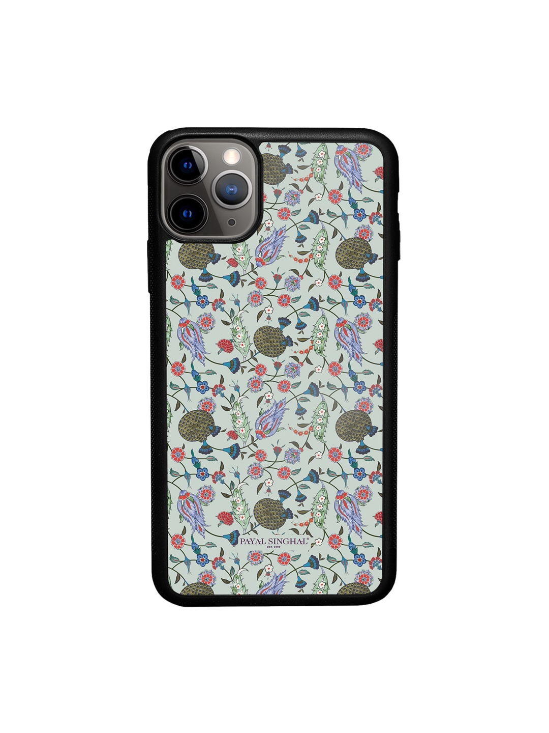 

macmerise Green Printed Payal Singhal Turkish Iznik Desig iPhone11 Pro Phone Covers