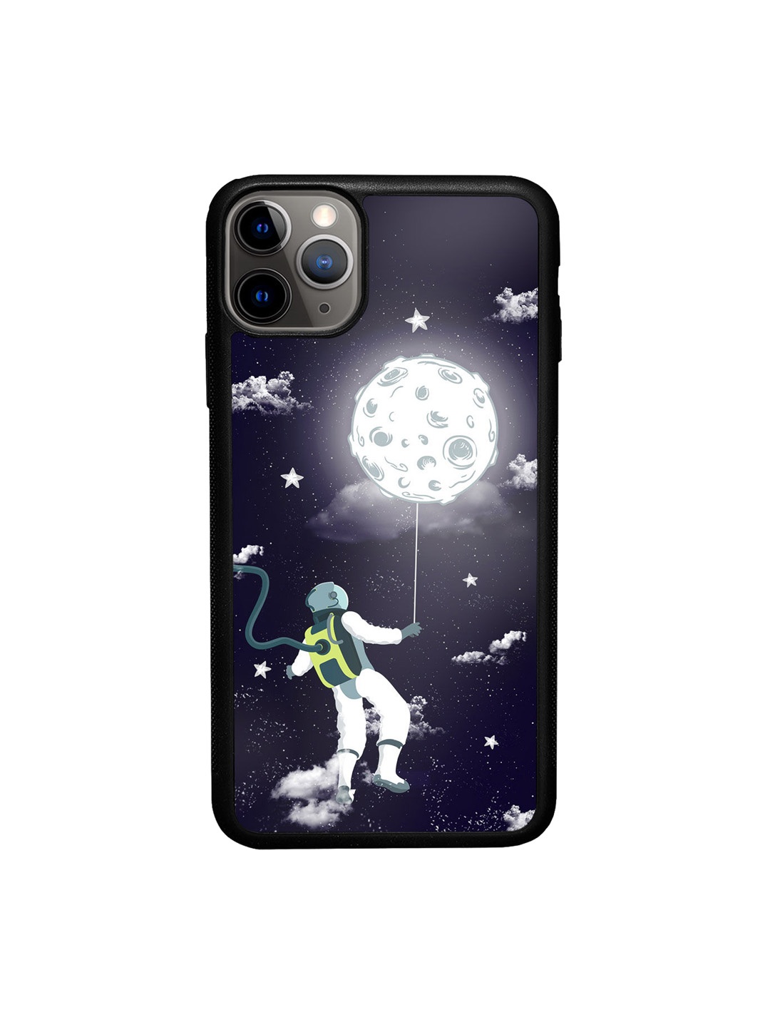 

macmerise Black & White Printed iPhone 11 Pro Bumper Phone Back Case