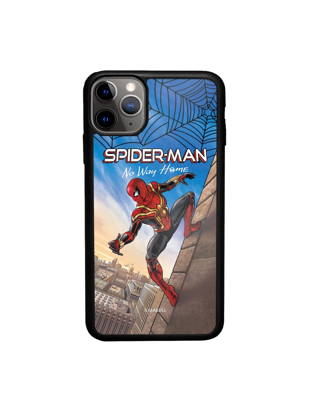 

Macmerise Blue & Brown No Way Home Spidey Design iPhone 11 Pro Back Case