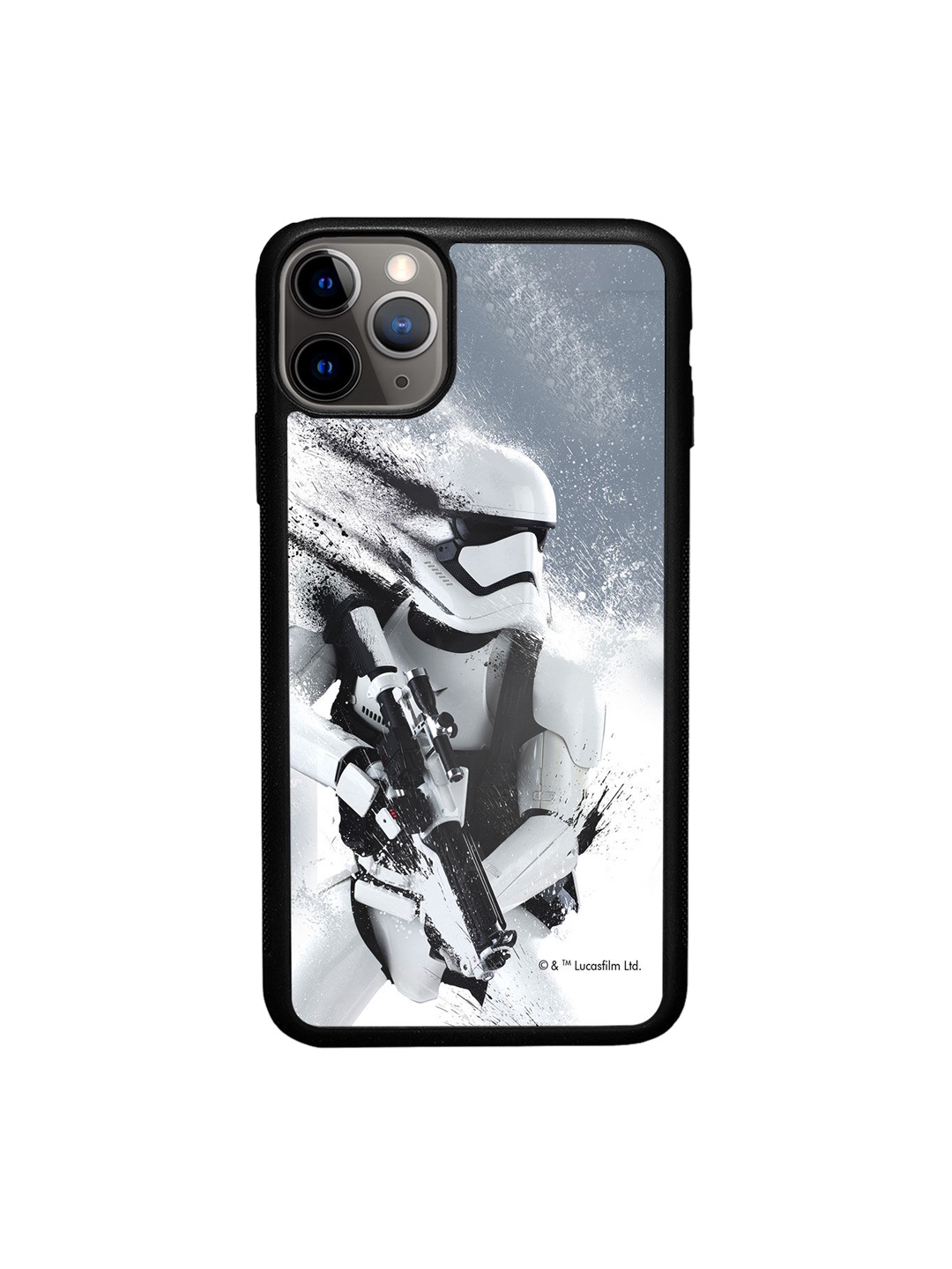 

macmerise White Trooper Storm Design iPhone 11 Pro Bumper Phone Back Case