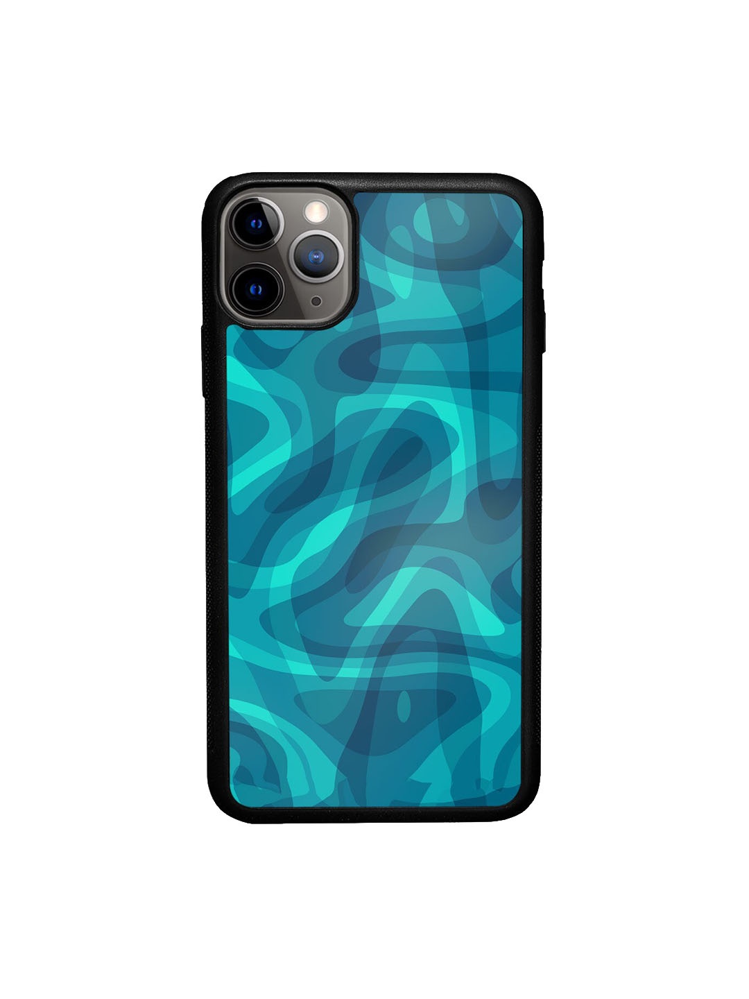 

macmerise Blue Water Reflection Design iPhone 11 Pro Bumper Phone Back Case
