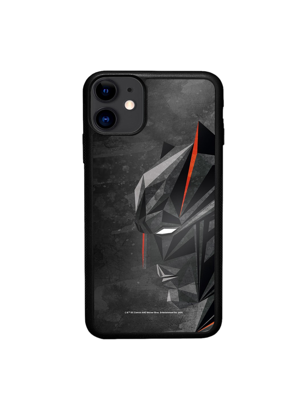 

macmerise Black Printed Batman Geometric Design iPhone 11 Bumper Phone Back Case