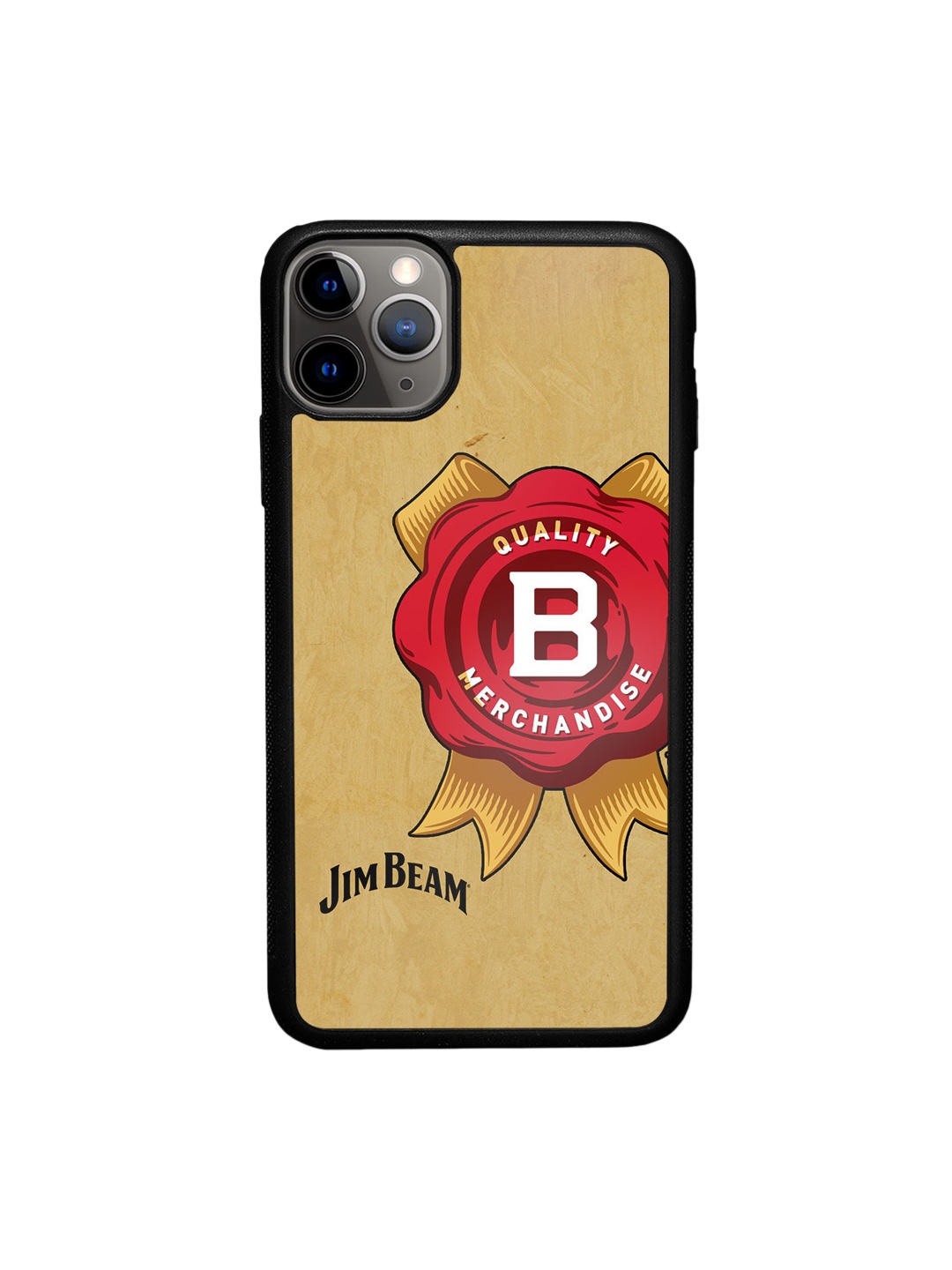 

macmerise Brown & Red Jim Beam Vintage Design iPhone 11 Pro Bumper Phone Back Case