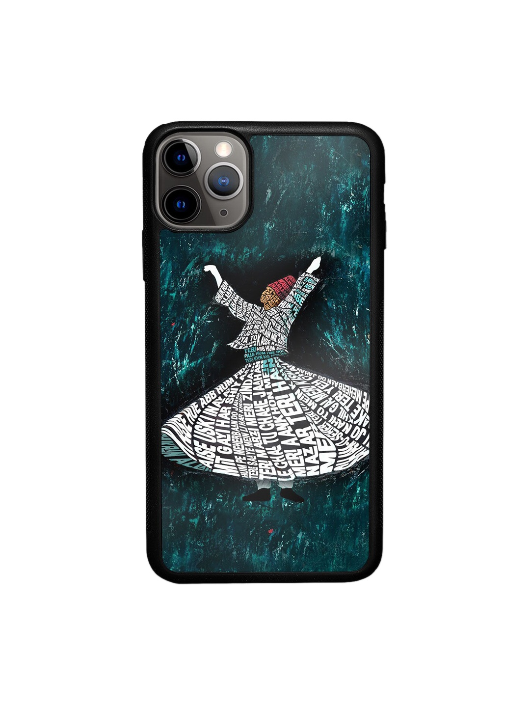 

macmerise Coral-Blue SK Cozy Design iPhone 11 Pro Bumper Phone Back Case
