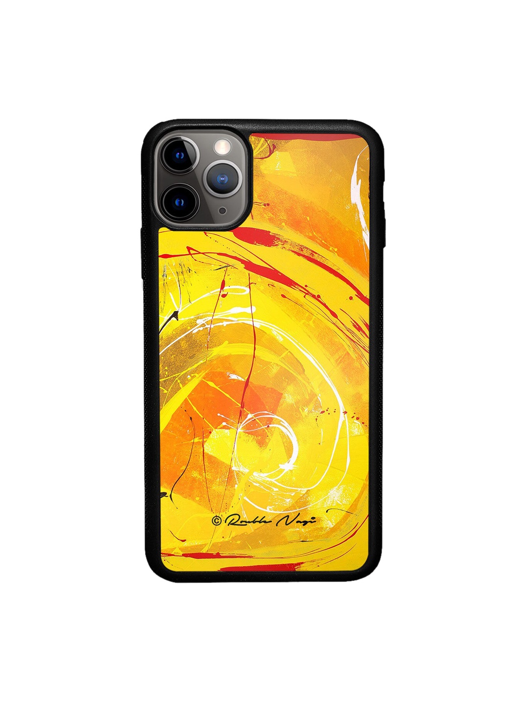 

macmerise Yellow & White Sun Flower Design iPhone 11 Pro Phone Back Case