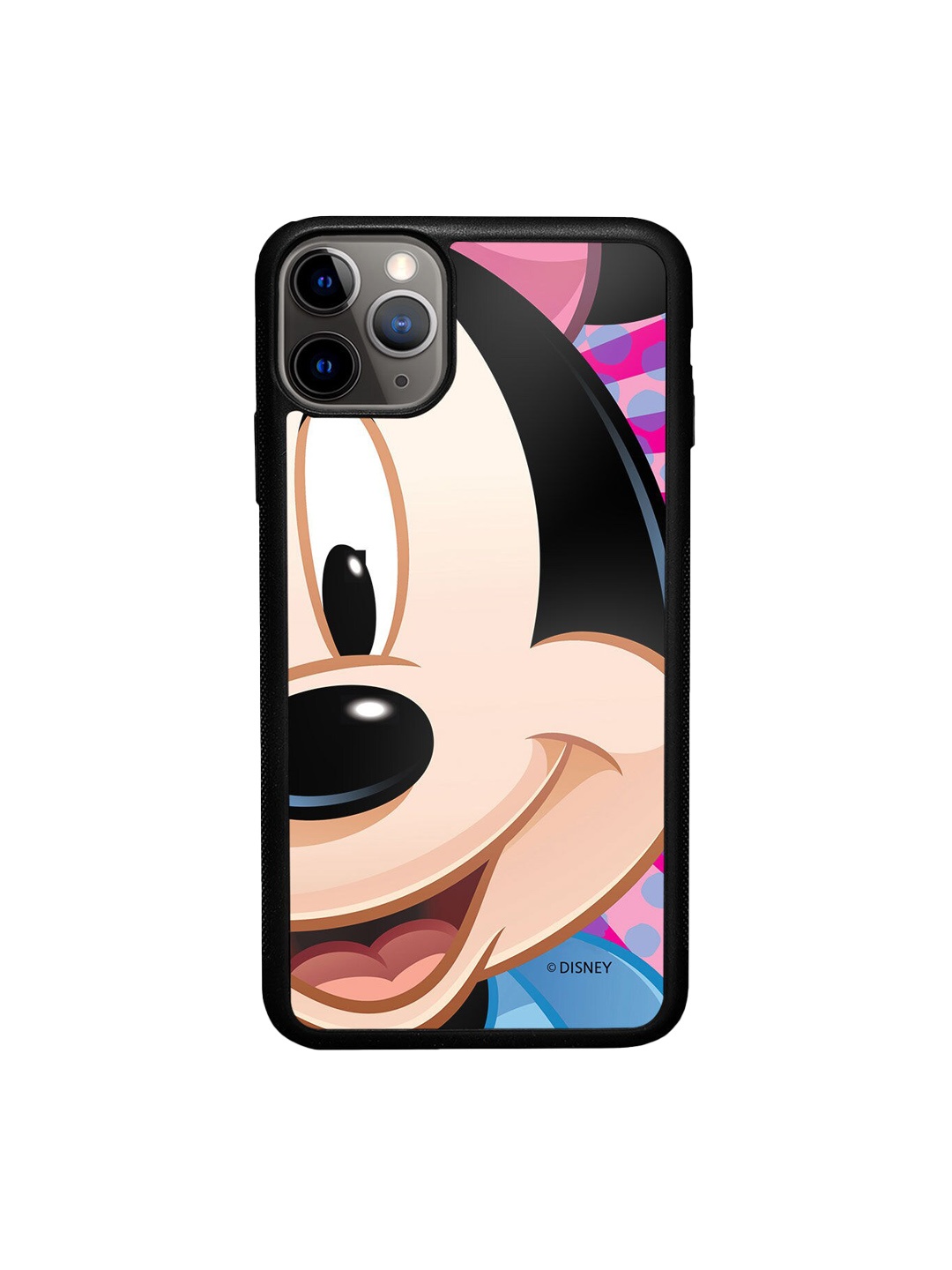 

macmerise Beige Printed Zoom Up Minnie iPhone 11 Pro Bumper Phone Back Case