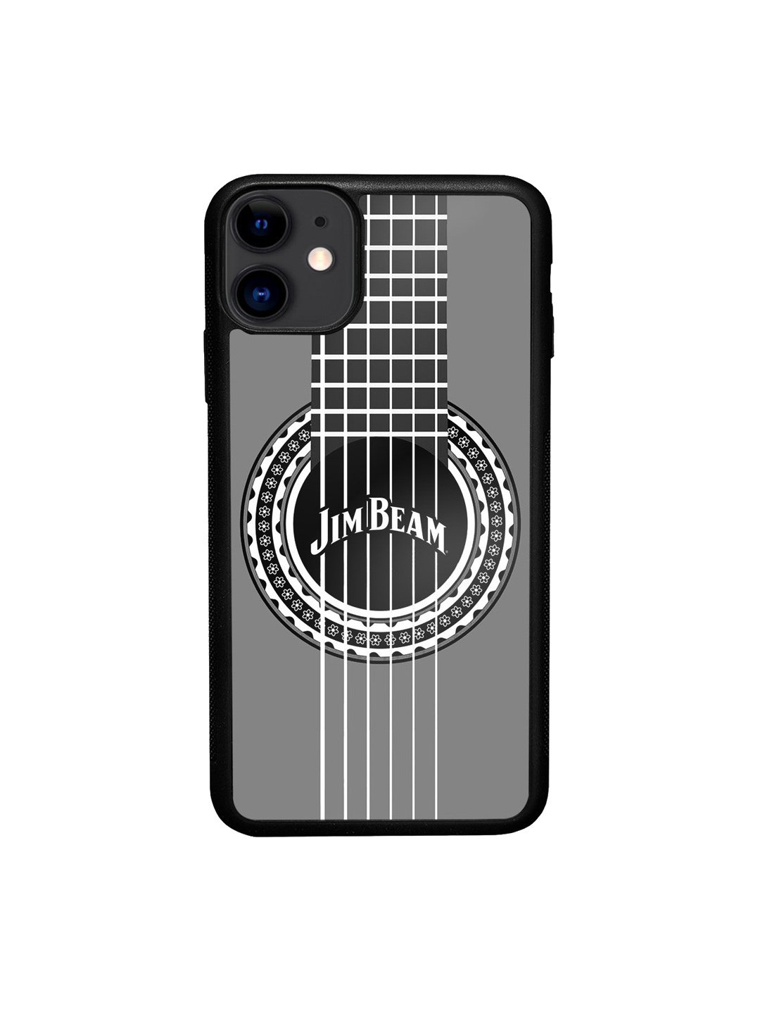 

macmerise Black & Grey Jim Beam Flamenco Design iPhone 11 Bumper Phone Back Case