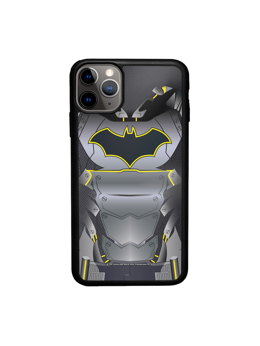 

macmerise Grey & Black Printed Suit up Batman Design iPhone 11 Pro Phone Back Case