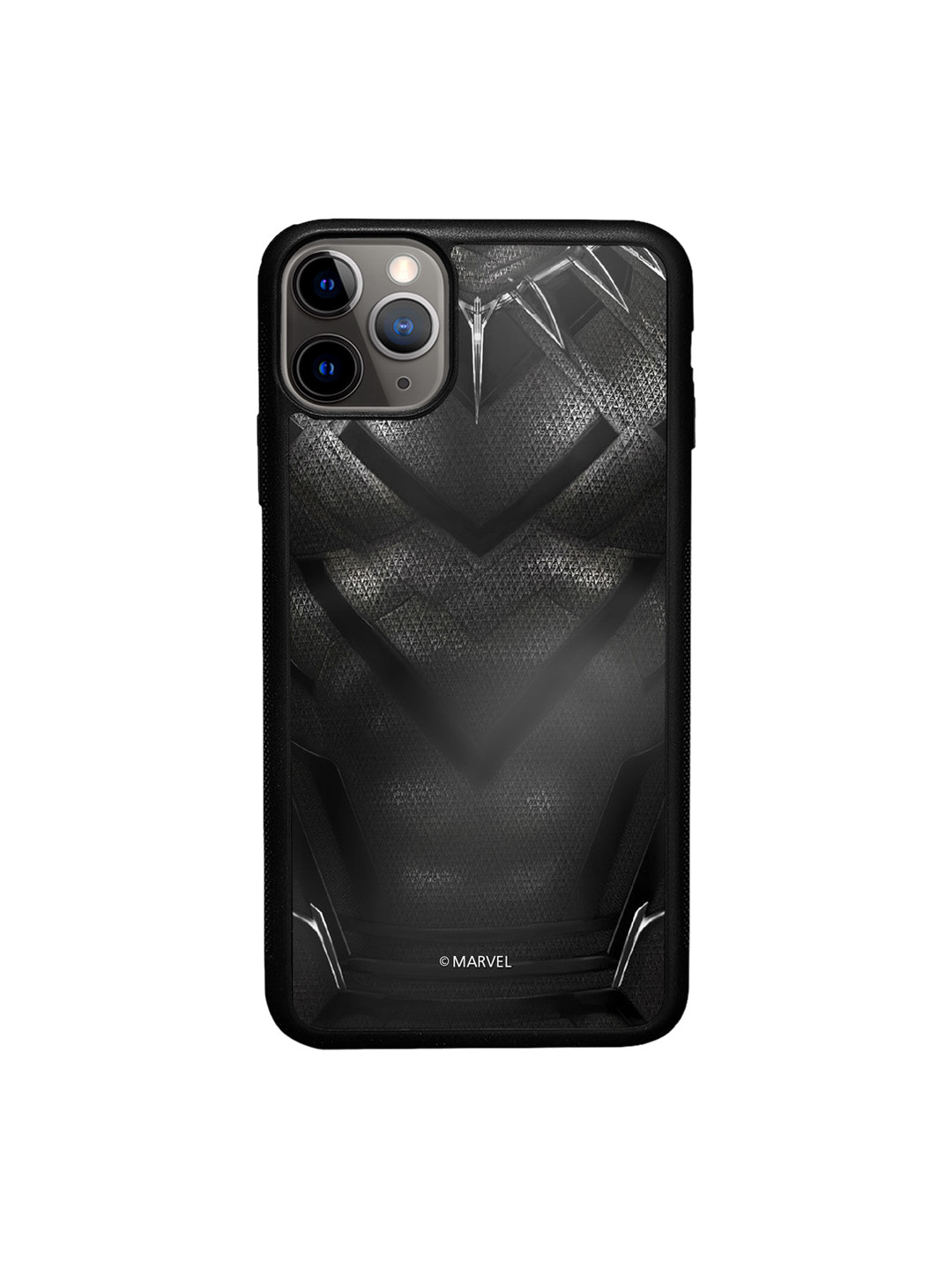 

macmerise Black Printed Suit up Black Panther iPhone 11 Pro Phone Back Case