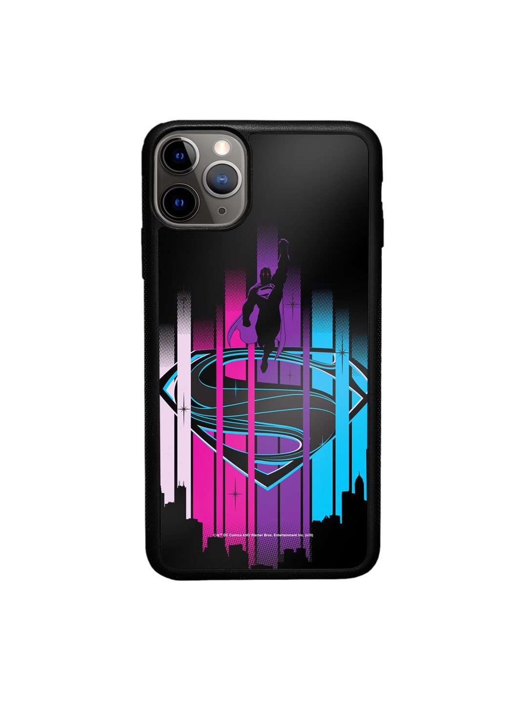 

macmerise Black & Blue Symbol Of Hope Design iPhone 11 Pro Bumper Phone Back Case