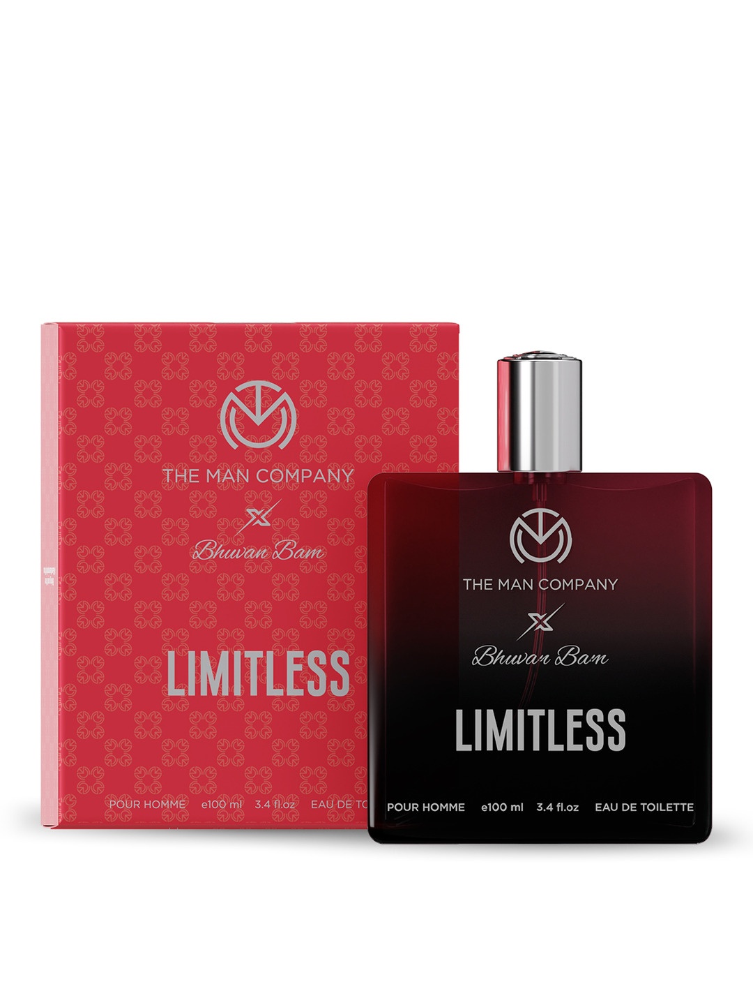 

THE MAN COMPANY x Bhuvan Bam Limitless Eau De Toilette 100 ml, Maroon