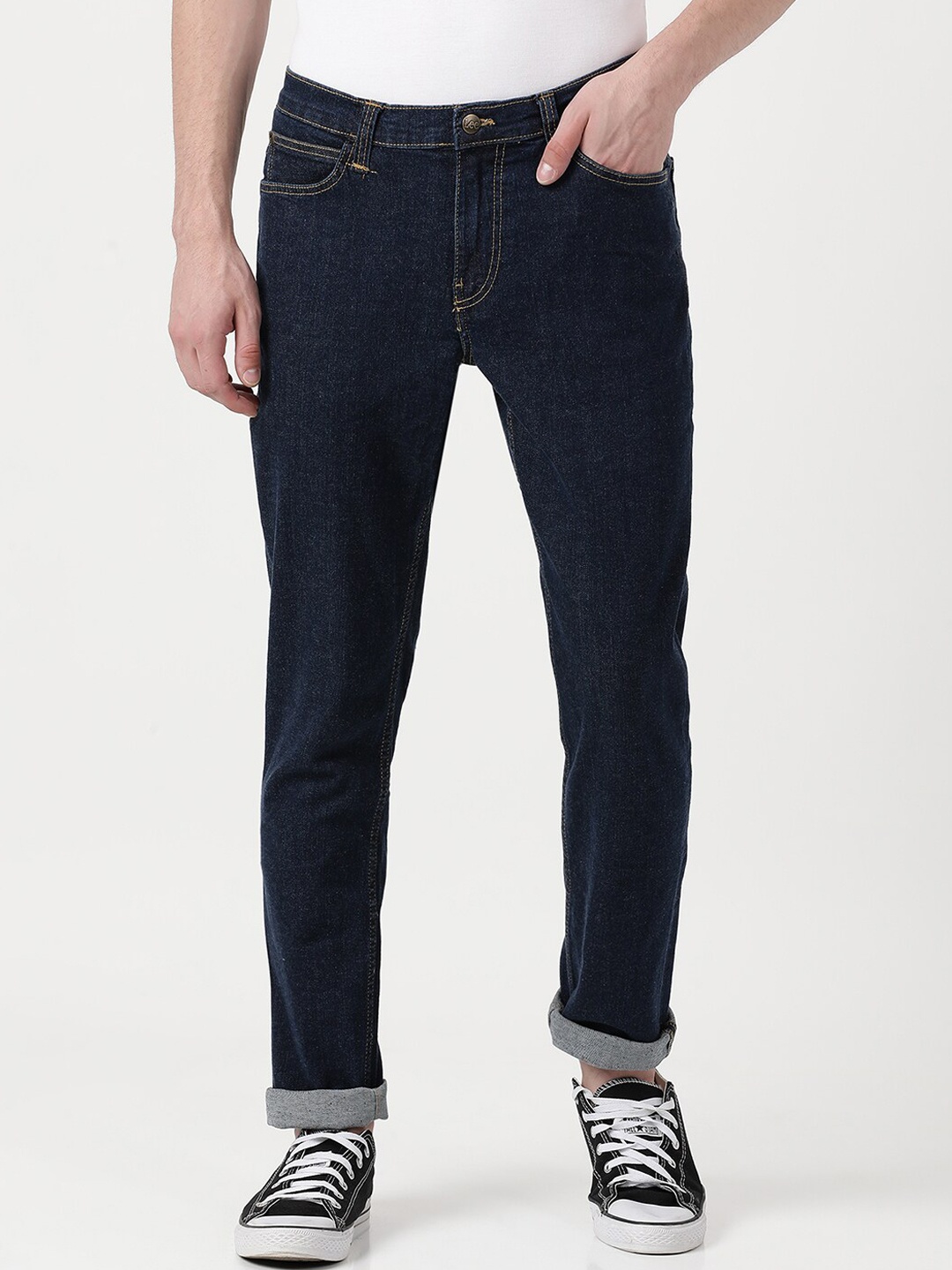 

Lee Men Blue Bruce Skinny Fit Stretchable Jeans